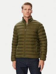 Tommy Hilfiger Kurtka przejściowa MW0MW37634 Khaki Regular Fit. Brązowe kurtki męskie Tommy Hilfiger, l, bez wzorów, z syntetyku, bez kaptura. Za 849.99 zł.