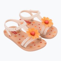Sandały dziecięce Ipanema Daisy Baby. Brązowe sandały dziewczęce Ipanema, z gumy, bez zapięcia. Za 62.99 zł.