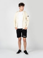 Iceberg Bluza "Hoodie" | E0726300 | Mężczyzna | Beżowy. Brązowe bluzy męskie Iceberg, l, z aplikacjami, z bawełny, bez kaptura. W wyprzedaży za 719.00 zł.