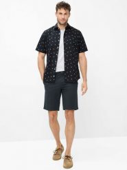 BRAX Bermudy z lnu - Balu Mężczyźni len (100%) beżowy, 40. Brązowe szorty męskie Brax, na lato, m, bez wzorów, ze lnu. Za 229.95 zł.