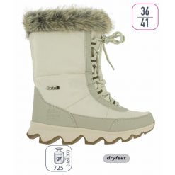 Damskie buty après-ski Élémenterre Saunders. Białe obuwie sportowe damskie Elementerre, bez wzorów, trekkingowe. Za 386.50 zł.