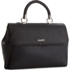 Torebka LIU JO - M Top Handle Manhat A68096 E0011 Nero 22222. Czarne torebki do ręki damskie Liu Jo, ze skóry ekologicznej. Za 689.00 zł.