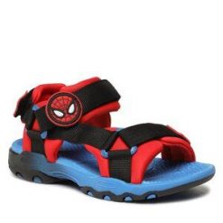 Sandały Spiderman. Czarne sandały chłopięce Spiderman, bez zapięcia. Za 99.99 zł.