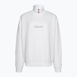Bluza damska Ellesse Polar Catic 1/2 Zip Track. Białe bluzy sportowe damskie Ellesse, bez wzorów, z polaru, bez kaptura, trekkingowe. Za 159.99 zł.