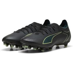 Buty piłkarskie Puma Ultra 6 Match FG/AG. Czarne buty sportowe męskie Puma, bez zapięcia, do piłki nożnej. Za 305.50 zł.
