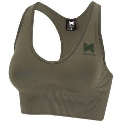 Top sportowy damski Xtreme Sportswear. Zielone bluzy sportowe damskie XTREME SOCKSWEAR, s, bez wzorów, z elastanu, bez kaptura, na fitness i siłownię. Za 125.82 zł.