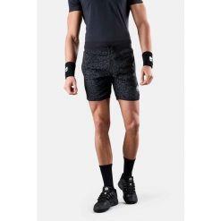 Spodenki tenisowe męskie Hydrogen Panther Tech Shorts. Czarne krótkie spodenki sportowe męskie HYDROGEN, l, bez wzorów, z materiału, tenisowe. Za 379.00 zł.
