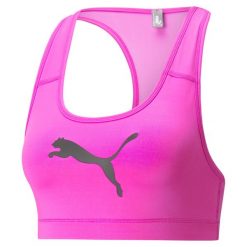 Stanik damski Puma Mid Impact 4Keeps Bra Deep. Czarne obuwie sportowe damskie Puma, bez wzorów, na fitness i siłownię. Za 99.00 zł.