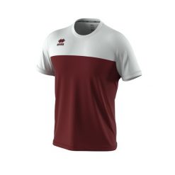 Koszulka Errea Brandon. Białe koszulki sportowe męskie ERREA, m, bez wzorów, z materiału, bez kołnierzyka, bez ramiączek, do piłki nożnej. Za 194.99 zł.