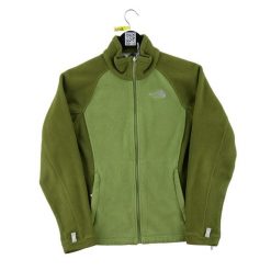 Second life - The North Face kurtka polar damska zielona - Stan dobry. Zielone kurtki damskie The North Face, l, bez wzorów, z polaru, bez kaptura. Za 127.76 zł.