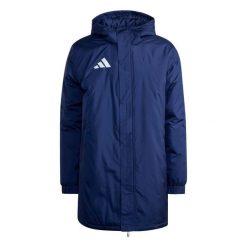 Kurtka męska adidas Entrada Stadium. Białe kurtki męskie Adidas, m, bez wzorów, z materiału, do piłki nożnej. Za 282.99 zł.