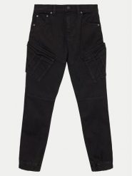 Guess Jeansy L4YA02 D5FN0 Czarny Relaxed Fit. Czarne jeansy dla chłopców Guess, z bawełny. Za 169.99 zł.