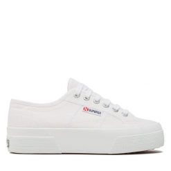 Superga. Białe trampki i tenisówki damskie Superga, bez wzorów, bez zapięcia. Za 179.99 zł.