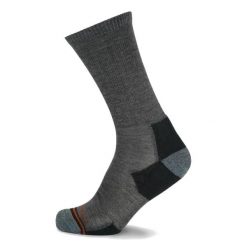 Skarpety turystyczne Lorpen Mhlcm Merino Hike Light Crew. Niebieskie skarpety męskie Lorpen, bez wzorów, ze skóry. Za 127.50 zł.