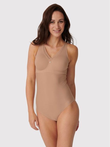 Triumph Body True Shape Sensation 10210630 Beżowy. Brązowe body damskie Triumph, bez wzorów, z syntetyku. Za 224.00 zł.