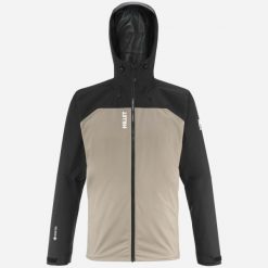 Kurtka trekkingowa Gore-Tex męska MILLET Seneca Gtx 2 L Jkt active fit. Brązowe kurtki męskie Millet, na zimę, l, bez wzorów, z gore-texu, z kapturem. Za 1,369.00 zł.