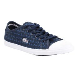 Trenerzy Damskie Ziane. Niebieskie obuwie sportowe damskie Lacoste, trekkingowe. Za 569.99 zł.