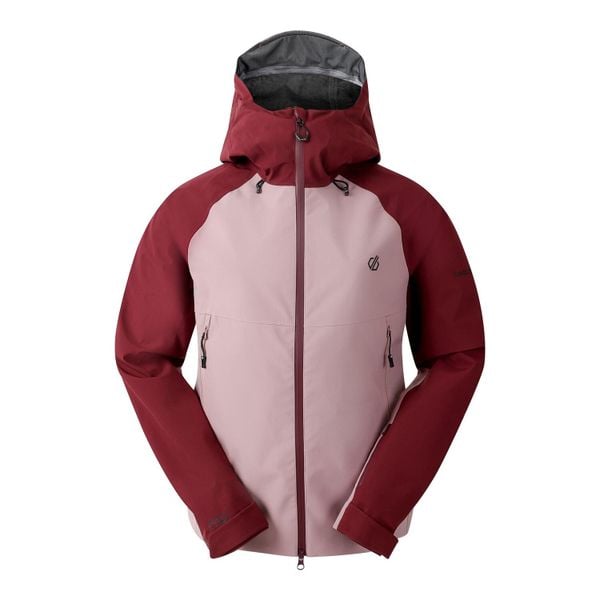 Damska Kurtka Narciarska Assert II. Czerwone kurtki damskie Dare 2b, xl, bez wzorów, z materiału, długie, z kapturem, narciarskie. Za 318.99 zł.