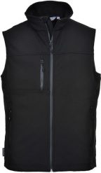 Kurtka męska Portwest TK51 - Ocieplacz Softshell - granatowy XL. Niebieskie kurtki męskie Portwest, m, bez wzorów, z softshellu, bez kaptura. Za 178.11 zł.