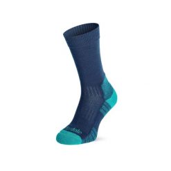 Skarpety trekkingowe damskie Bridgedale Hike Lt Merino P Boot - denim. Niebieskie skarpety damskie Bridgedale, bez wzorów, z denimu. Za 97.99 zł.