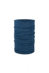 Chusta Buff Merino Midweight Melange Tempest uni. Niebieskie szaliki i chusty damskie Buff, bez wzorów, ze skóry. Za 134.00 zł.