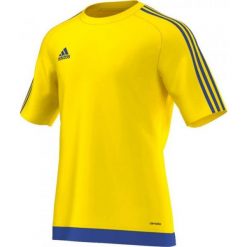 Adidas Koszulka piłkarska Estro 15 żółto-niebieska r. XXL (M62776). Koszulki sportowe męskie marki Adidas. Za 40.50 zł.