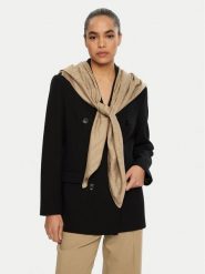 Calvin Klein Chusta K60K612971 Beżowy. Brązowe rękawiczki damskie Calvin Klein, bez wzorów, z materiału. Za 199.99 zł.