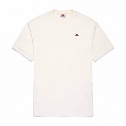 Koszulka Robe Di Kappa Darphis. Białe koszulki sportowe damskie Kappa, l, bez wzorów, z bawełny, bez kołnierzyka, bez ramiączek. Za 147.00 zł.