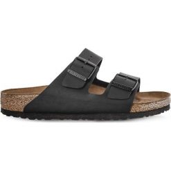 Birkenstock 051791 Black, klapki. Czarne klapki damskie Birkenstock, bez wzorów, bez obcasa. Za 259.00 zł.
