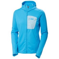 Bluza damska z kapturem Helly Hansen Versalite. Niebieskie bluzy damskie Helly Hansen, bez wzorów, z kapturem. Za 425.00 zł.