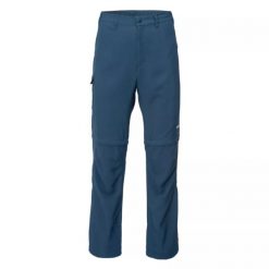 Spodnie męskie Hi-Tec Core Marlo 2in1 - niebieski, Rozmiar XL. Niebieskie buty sportowe męskie Hi-tec, z materiału, bez zapięcia, do biegania. Za 119.99 zł.