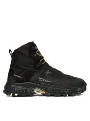 Premiata Trzewiki Saintcro 380 Czarny. Czarne botki męskie Premiata, bez wzorów, ze skóry, bez zapięcia. Za 1,879.00 zł.