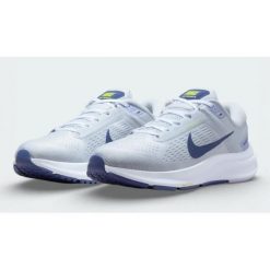 Buty Sportowe Damskie Nike W Air Zoom Structure 24. Niebieskie obuwie sportowe damskie Nike, bez wzorów, na fitness i siłownię. W wyprzedaży za 373.00 zł.