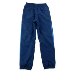 Second life - Spodnie dresowe męskie 3 paski granatowe - Stan bardzo dobry. Niebieskie paski damskie Adidas, bez wzorów, z dresówki, marine. Za 122.16 zł.