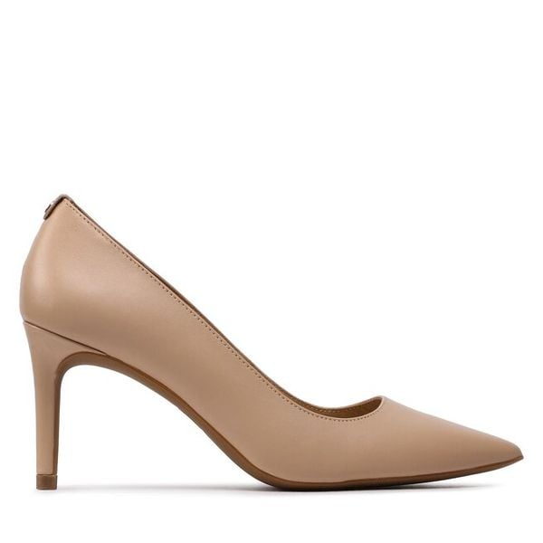 Szpilki MICHAEL Michael Kors. Brązowe szpilki damskie MICHAEL Michael Kors, bez wzorów, bez obcasa, bez zapięcia. Za 489.99 zł.