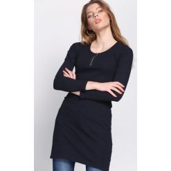 Granatowa Tunika Assortment. Tuniki damskie marki bonprix. Za 44.99 zł.