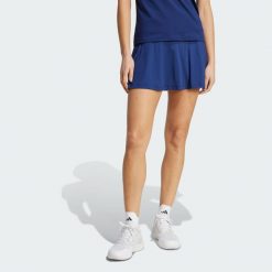 Spódnica Club Tennis Climacool. Niebieskie koszulki sportowe damskie Adidas, bez wzorów, sportowe, bez kołnierzyka. Za 179.00 zł.