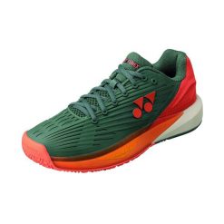 Buty do tenisa męskie Yonex SHT Power Cushion Eclipsion 5 Clay. Zielone buty sportowe męskie YONEX, bez zapięcia, tenisowe. Za 789.00 zł.