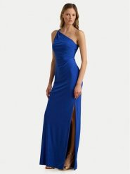LAUREN RALPH LAUREN Sukienka wieczorowa 253980922005 Niebieski Slim Fit. Niebieskie sukienki damskie Lauren Ralph Lauren, bez wzorów, z syntetyku, wizytowe, bez kołnierzyka, bez ramiączek. Za 1,299.00 zł.