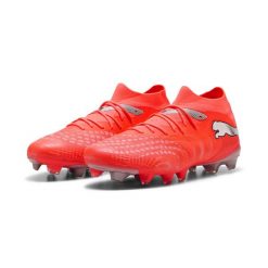 Damskie buty piłkarskie FUTURE 9 MATCH FUSION FG/AG PUMA. Białe obuwie sportowe damskie Puma, bez wzorów, do piłki nożnej. Za 409.00 zł.