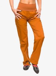 Spodnie wspinaczkowe damskie Ocun Noya Eco Pants. Brązowe spodnie materiałowe damskie Ocun, l, bez wzorów, z elastanu. Za 400.39 zł.