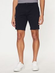 Calvin Klein Szorty materiałowe Modern Twill K10K114063 Granatowy Slim Fit. Niebieskie szorty męskie Calvin Klein, m, bez wzorów, z bawełny. Za 199.99 zł.