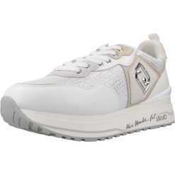 Buty LIU-JO MAXI WONDER 01 Biały. Białe obuwie sportowe damskie Liu Jo, bez wzorów, z syntetyku, trekkingowe. Za 661.99 zł.