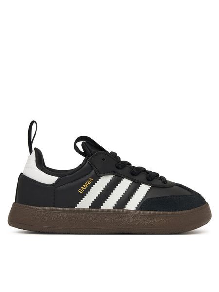 Adidas Sneakersy Samba Quickon KK2178 Czarny. Czarne buty sportowe chłopięce Adidas, bez wzorów, bez zapięcia. Za 239.99 zł.