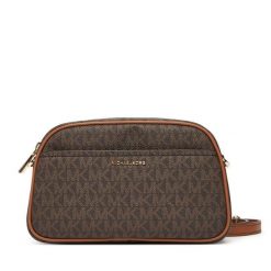 Torebka MICHAEL Michael Kors. Brązowe listonoszki damskie MICHAEL Michael Kors, bez wzorów, bez dodatków. Za 629.99 zł.