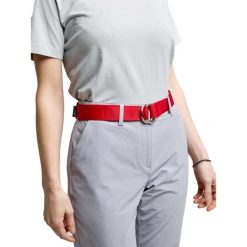 Pasek Z Logo Slam Dorosłych. Czerwone paski damskie SLAM, bez wzorów, sportowe. W wyprzedaży za 139.05 zł.