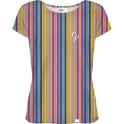 Colour Pleasure Koszulka damska CP-034 264 żółto-niebieska r. XL/XXL. T-shirty damskie Colour Pleasure. Za 70.35 zł.