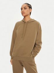 Max Mara Leisure Bluza Flipper 2426926038 Brązowy Regular Fit. Brązowe bluzy damskie Max Mara Leisure, xs, bez wzorów, z bawełny, bez kaptura. Za 699.99 zł.