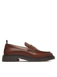 Tommy Hilfiger Loafersy Corporate Casual FM0FM05968 Brązowy. Brązowe mokasyny męskie Tommy Hilfiger, ze skóry, casualowe. Za 649.99 zł.
