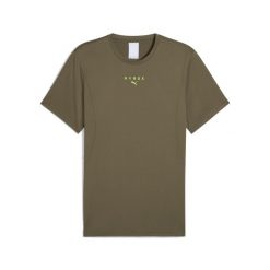 Męska koszulka CLOUDSPUN PUMA × HYROX PUMA Loden Green. Zielone buty sportowe męskie Puma, bez zapięcia, na fitness i siłownię. W wyprzedaży za 164.00 zł.